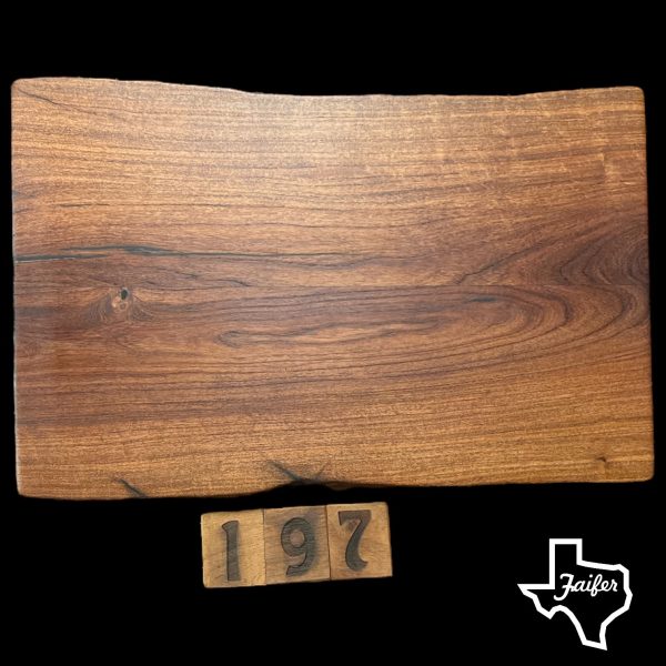 197 Live Edge Charcuterie Cutting Board