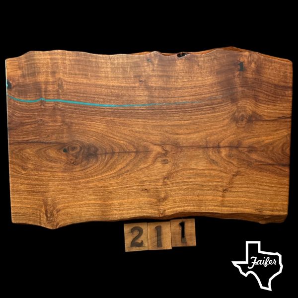 211 Live Edge Charcuterie Cutting Board