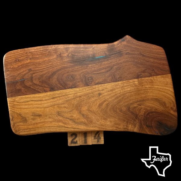 214 Live Edge Charcuterie Cutting Board