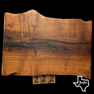 222 Live Edge Charcuterie Cutting Board