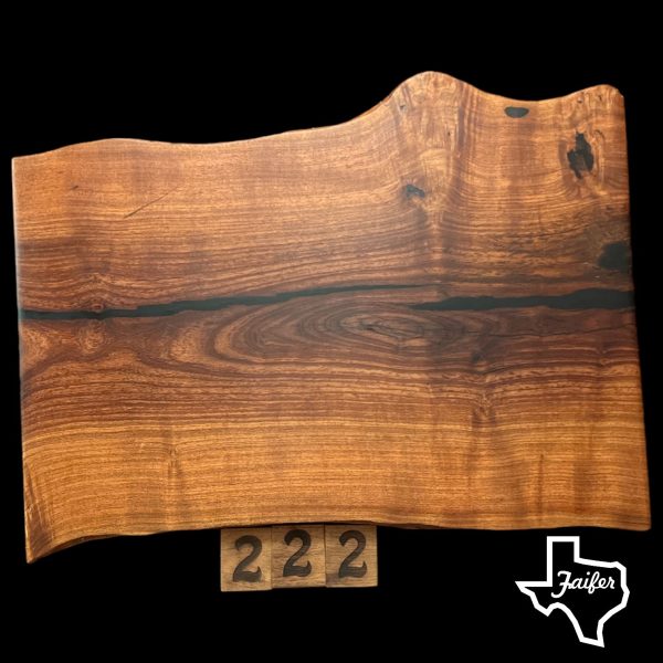 222 Live Edge Charcuterie Cutting Board
