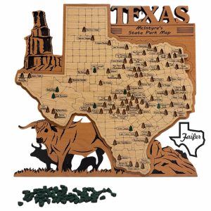 Texas State Park Map